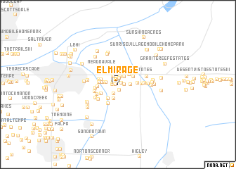 map of El Mirage