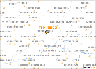 map of El Mjaara