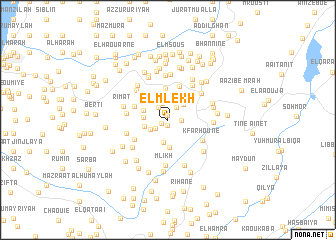 map of El Mlekh