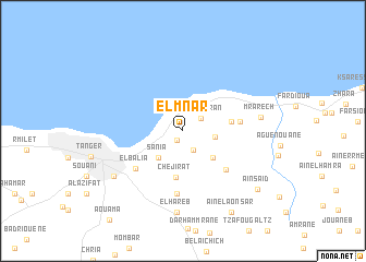 map of El Mnar