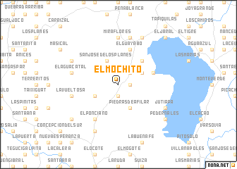 map of El Mochito