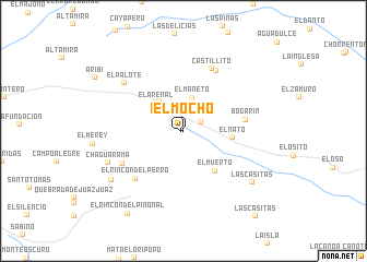 map of El Mocho