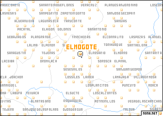 map of El Mogote