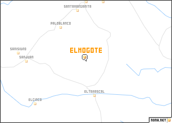 map of El Mogote