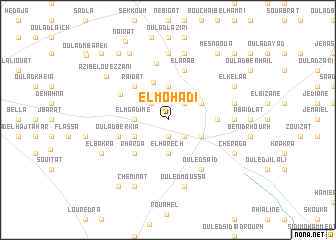 map of El Mohadi