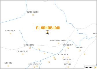 map of El Mohor Jdid