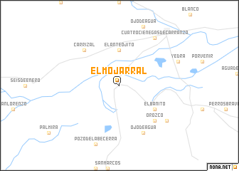 map of El Mojarral