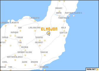 map of El Mojón