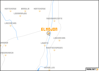 map of El Mojón