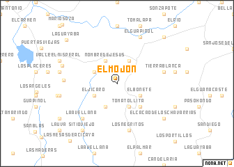 map of El Mojón