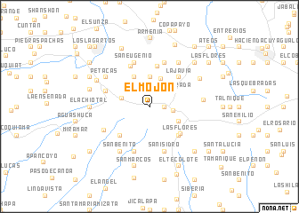 map of El Mojón