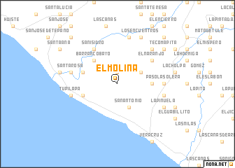 map of El Molina