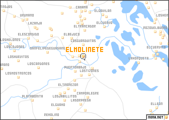 map of El Molinete