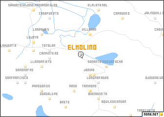 map of El Molino