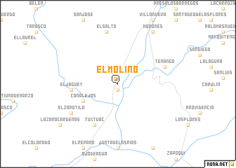 map of El Molino