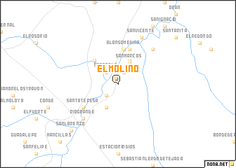 map of El Molino