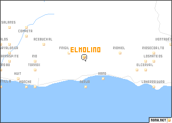 map of El Molino