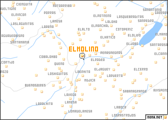 map of El Molino