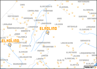 map of El Molino