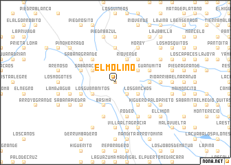 map of El Molino