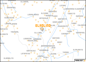 map of El Molino