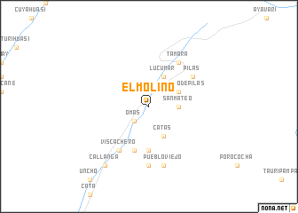 map of El Molino