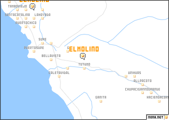 map of El Molino