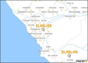 map of El Molino