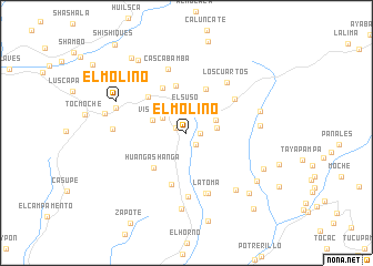 map of El Molino