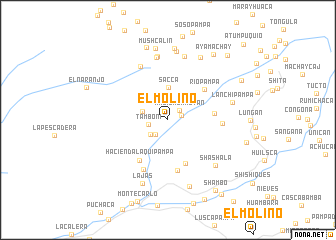 map of El Molino