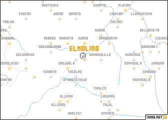 map of El Molino