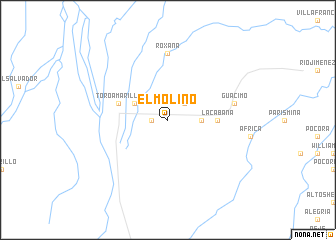 map of El Molino