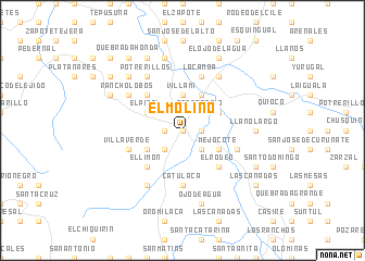 map of El Molino