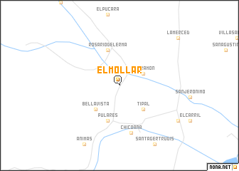 map of El Mollar