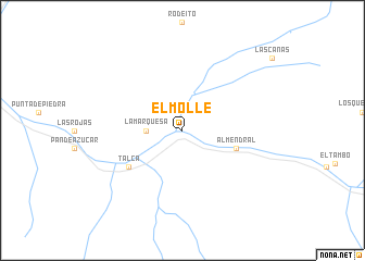 map of El Molle