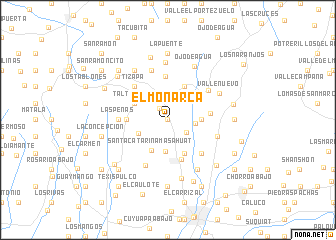 map of El Monarca