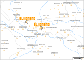 map of El Monero