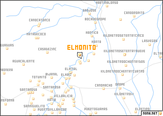 map of El Monito