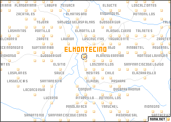 map of El Montecino
