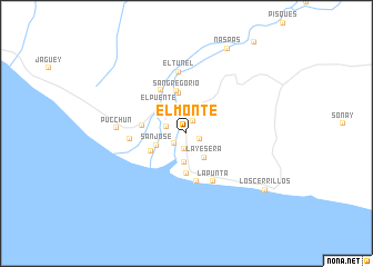 map of El Monte