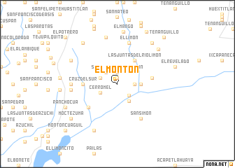 map of El Montón