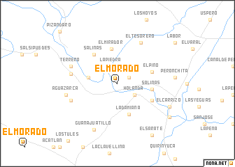 map of El Morado