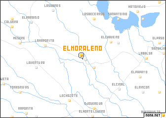 map of El Moraleño