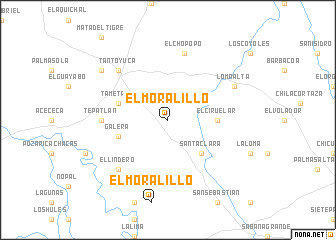 map of El Moralillo