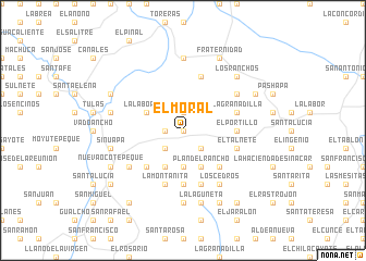 map of El Moral