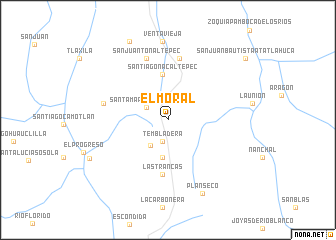 map of El Moral