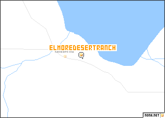 map of Elmore Desert Ranch