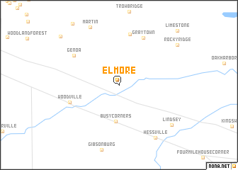 map of Elmore