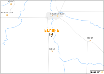 map of Elmore