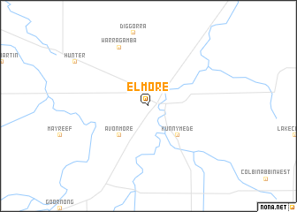 map of Elmore